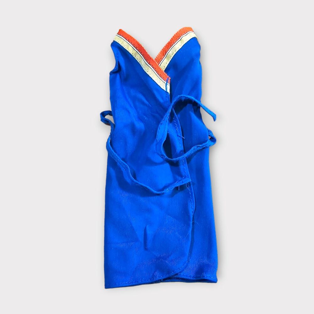 Vtg My First Barbie wrap dress